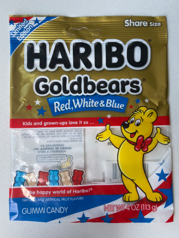 Goldbears - red white and blue