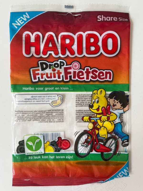 Drop fruit fietsen